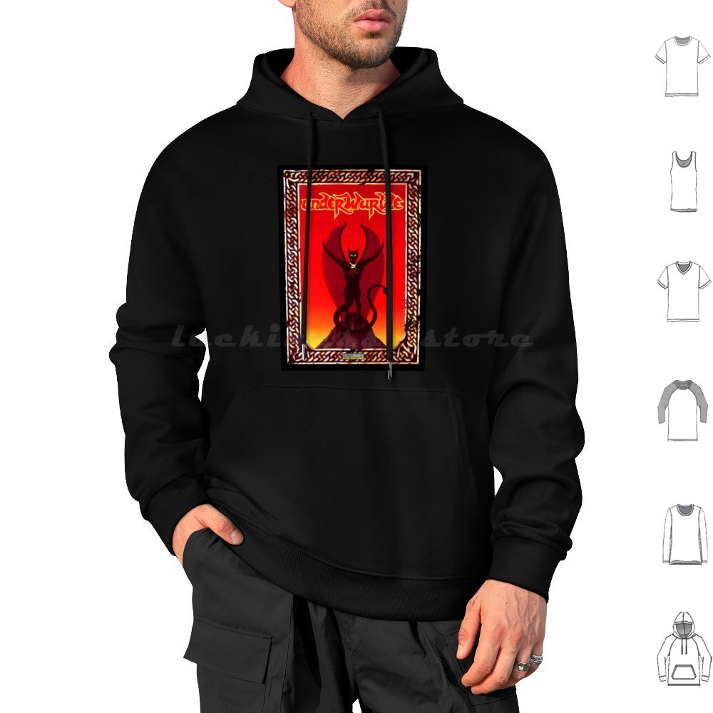 Retro Gaming Zx Spectrum - Underwurlde Hoodie Cotton Long Sleeve Ultimate