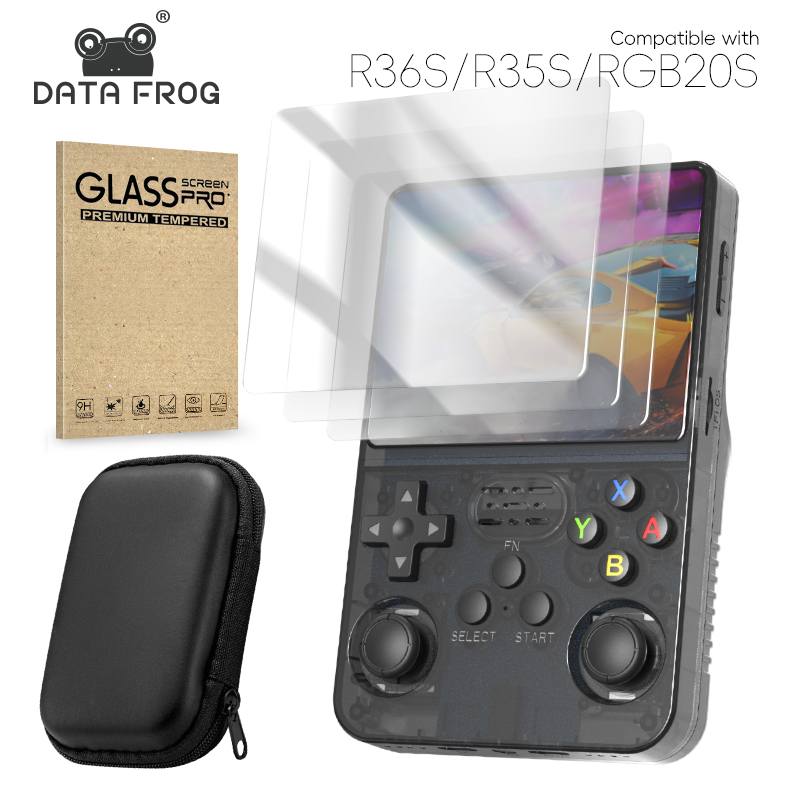 Retro Gaming R36S - DATA FROG R36S Screen Protector Tempered