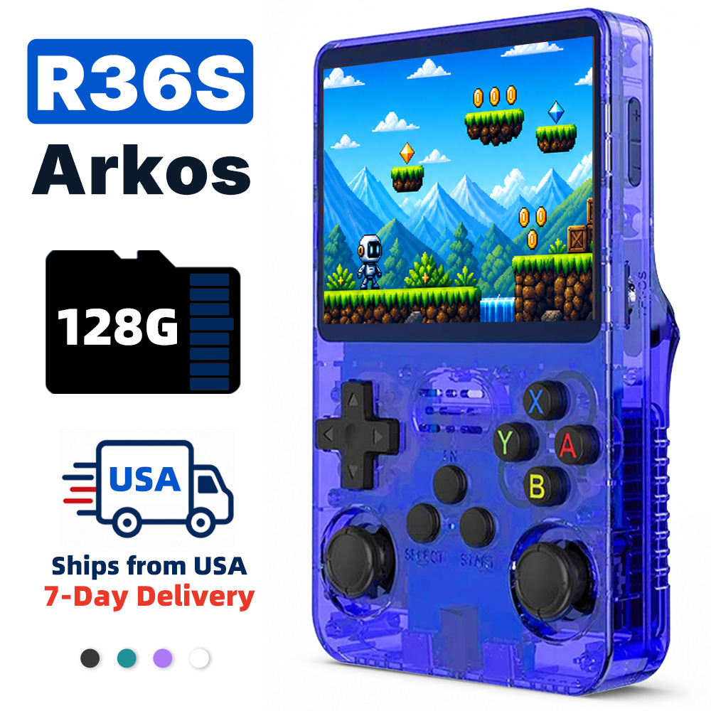 Retro Gaming R36S - 2026 Retro Handheld Game Console 3.5
