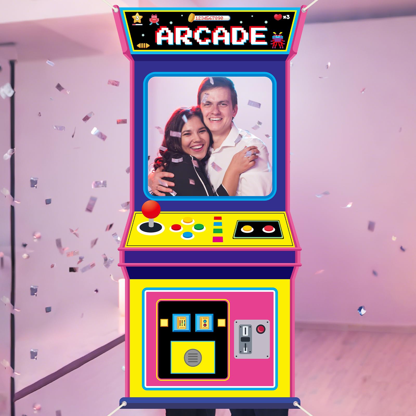 Retro Video Gaming Fabric Arca - đánh giá và giá Retro Gaming Decor
