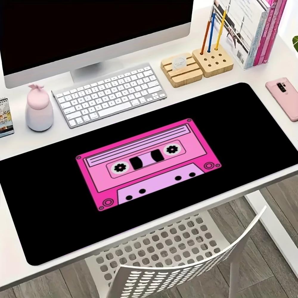 Pink Retro Cassette Tape Large - đánh giá và giá Retro Gaming Desk