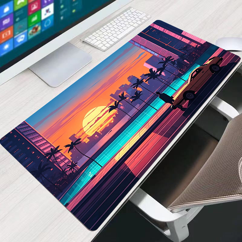 Colorful Mouse Pad HD Print Ga - đánh giá và giá Retro Gaming Desk