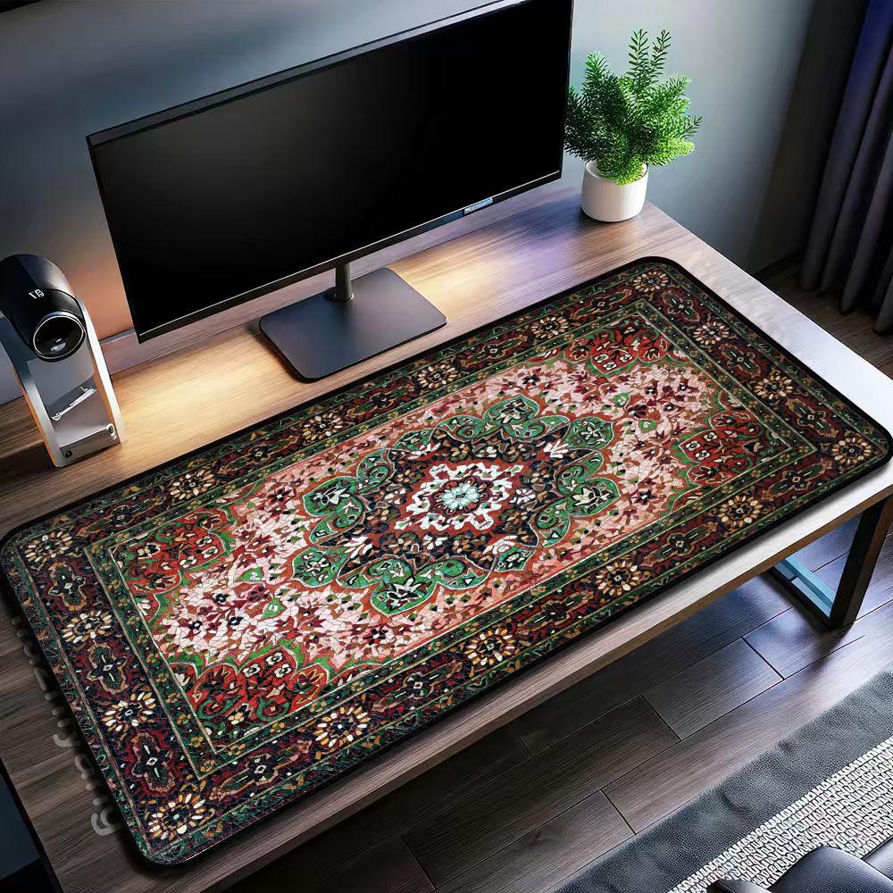 Vintage Persian Rug Pattern La - đánh giá và giá Retro Gaming Desk