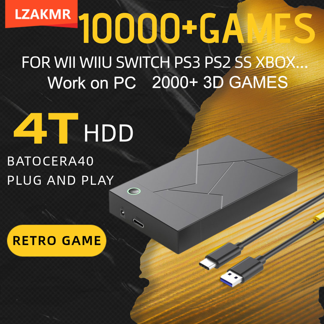 Retro Gaming GameForge 4TB Bat - đánh giá và giá Retro Gaming Batocera