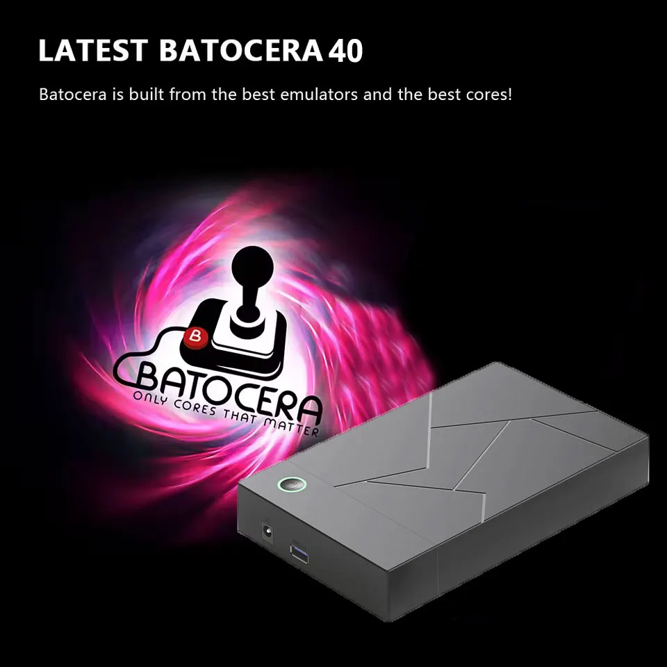 Retro Gaming GameForge 4TB Bat - đánh giá và giá Retro Gaming Batocera