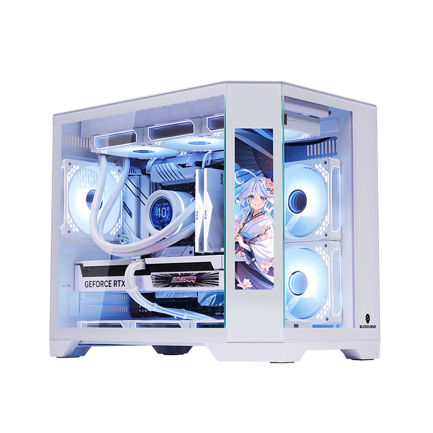 WJCOOLMAN Dreamer Sea View Roo - đánh giá và giá Retro Gaming Pc Case