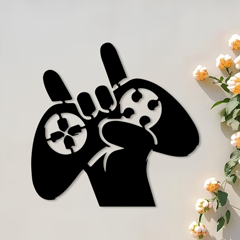 Retro Gaming Hand Metal Wall A - đánh giá và giá Retro Gaming Decor