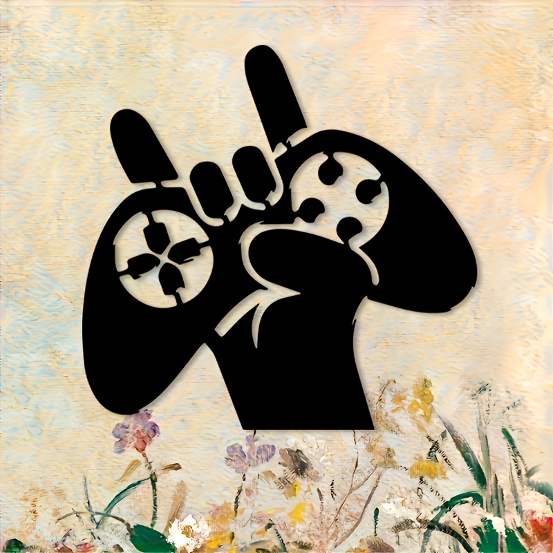 Retro Gaming Hand Metal Wall A - đánh giá và giá Retro Gaming Decor