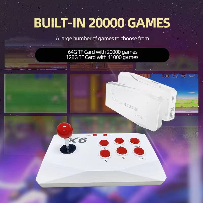 X6 Video Game Console 4K HD 64 - đánh giá và giá Retro Gaming X6