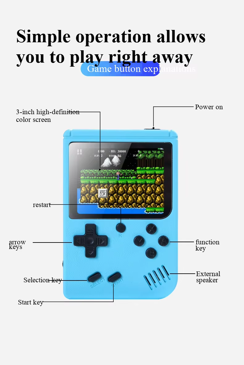 400 In 1 MINI Games Handheld G - đánh giá và giá Retro Gaming Device Handheld