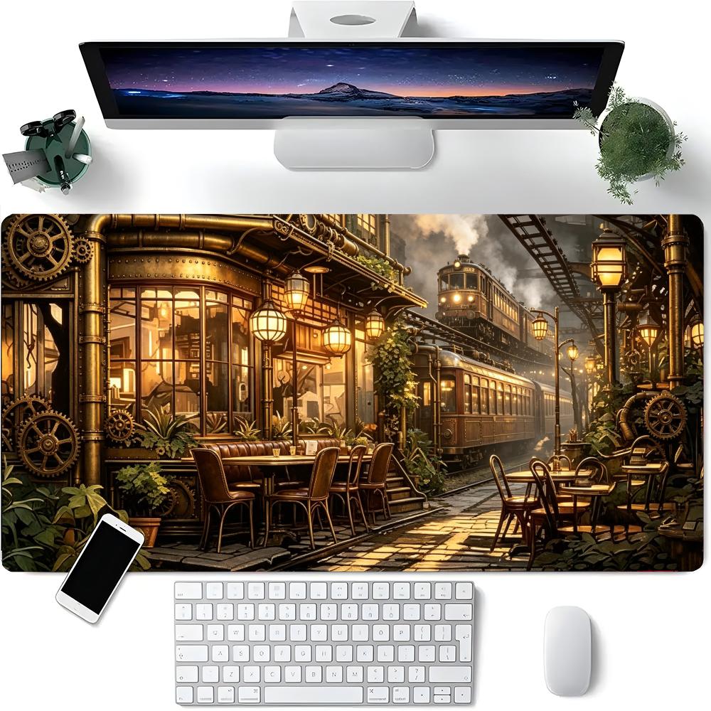 Retro Industrial Train Station - đánh giá và giá Retro Gaming Desk