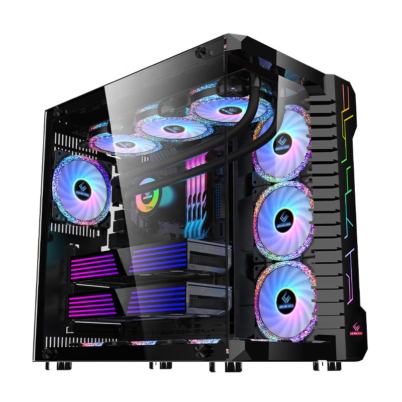 ATX PC Gaming Case Tempered Gl - đánh giá và giá Retro Gaming Pc Case