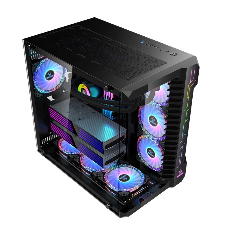 ATX PC Gaming Case Tempered Gl - đánh giá và giá Retro Gaming Pc Case