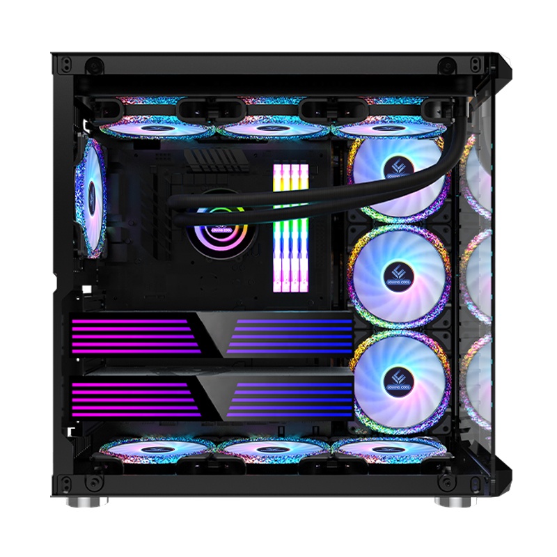 ATX PC Gaming Case Tempered Gl - đánh giá và giá Retro Gaming Pc Case