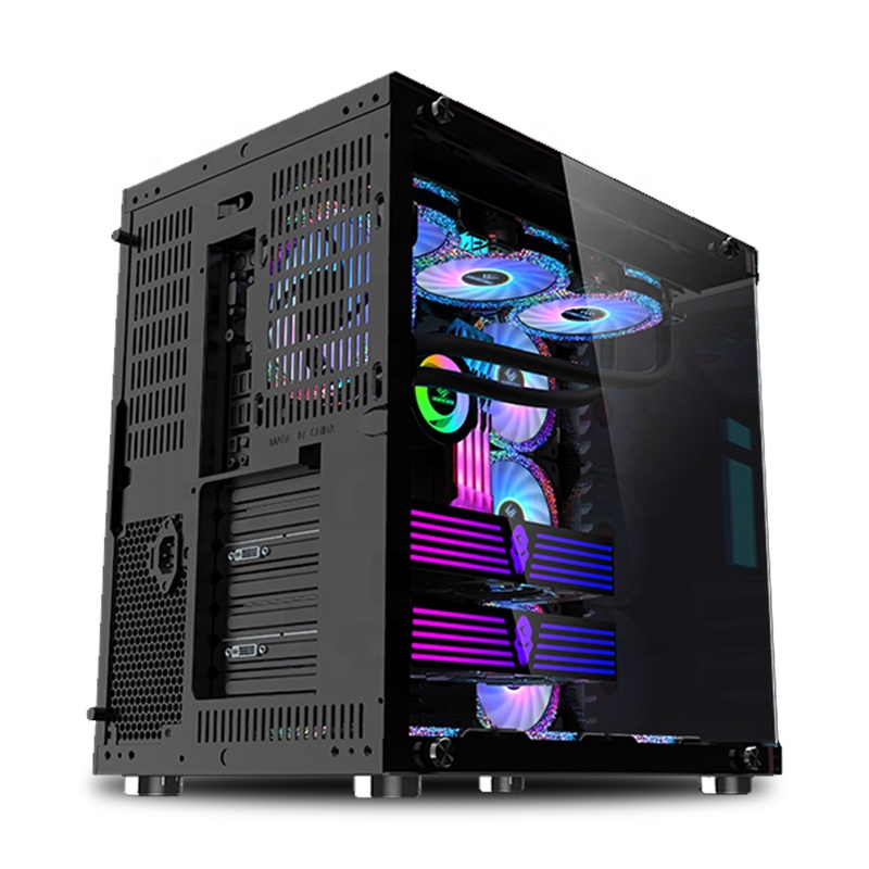 ATX PC Gaming Case Tempered Gl - đánh giá và giá Retro Gaming Pc Case