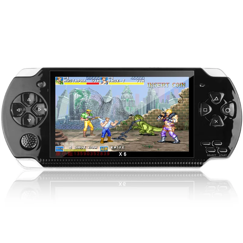 PSP 3000 X6 Consola 12 Types O - đánh giá và giá Retro Gaming X6