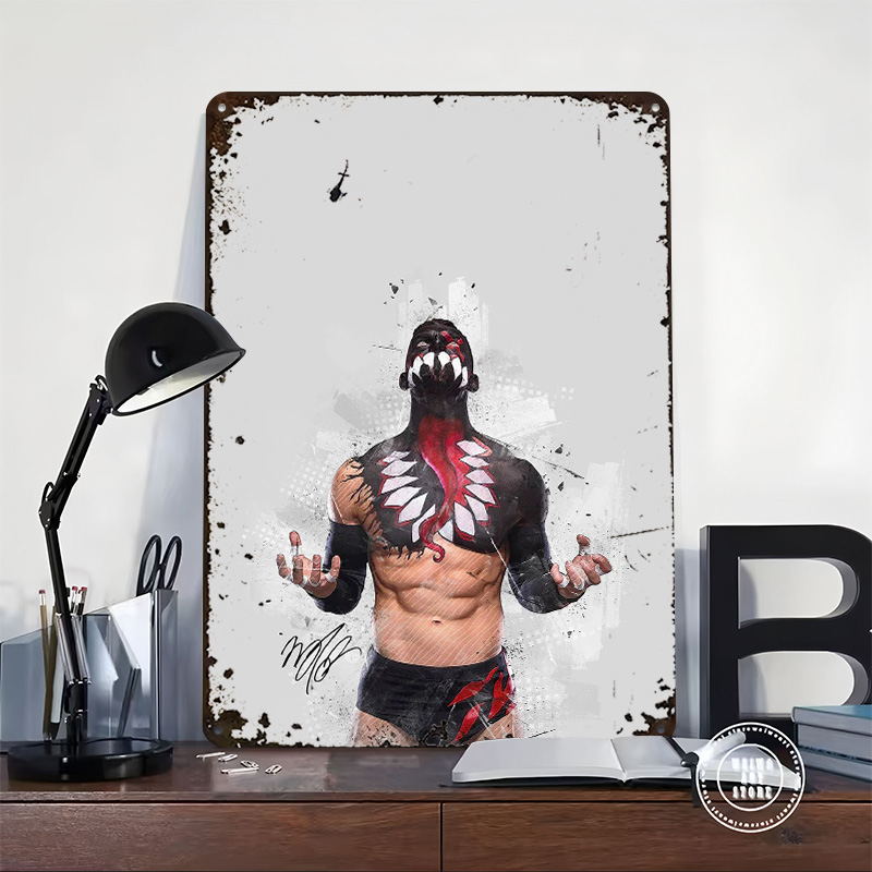 Finn Balor Poster Customized W - đánh giá và giá Retro Gaming Desk