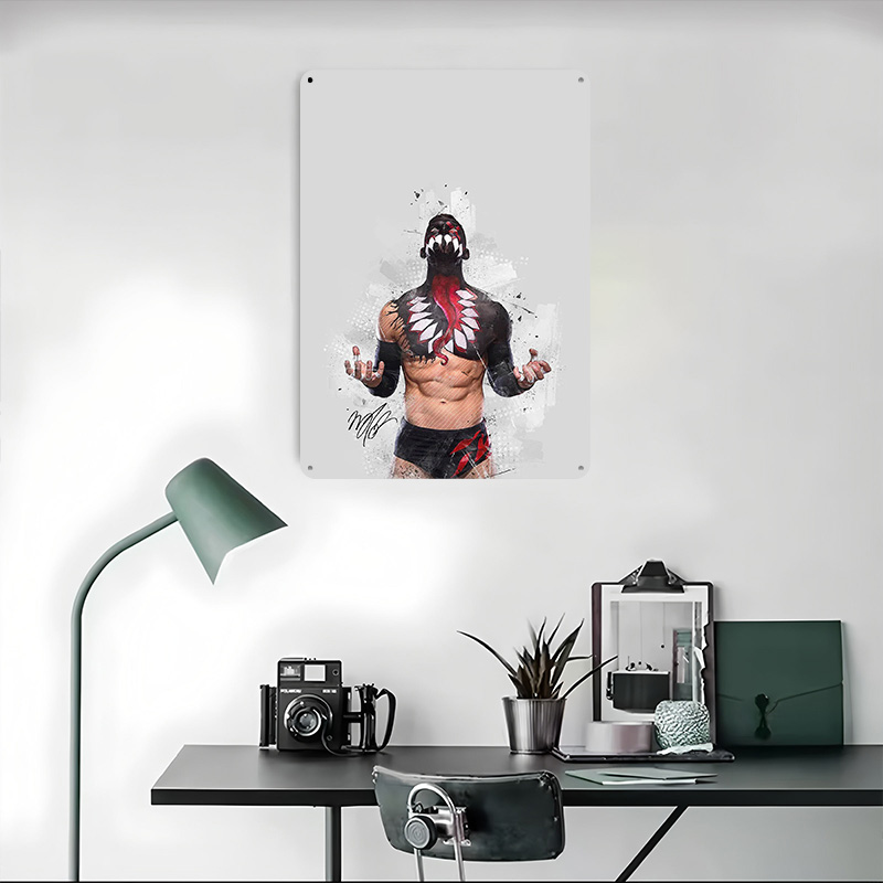 Finn Balor Poster Customized W - đánh giá và giá Retro Gaming Desk