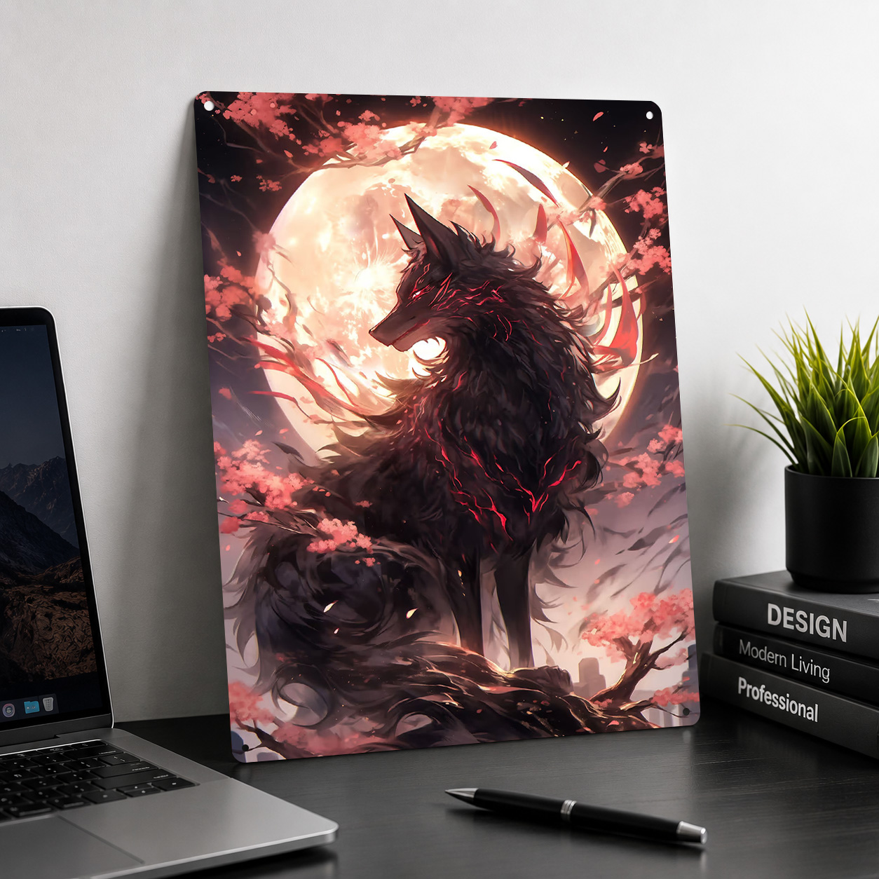 Black Sakura Kitsune 3D Printe - đánh giá và giá Retro Gaming Desk