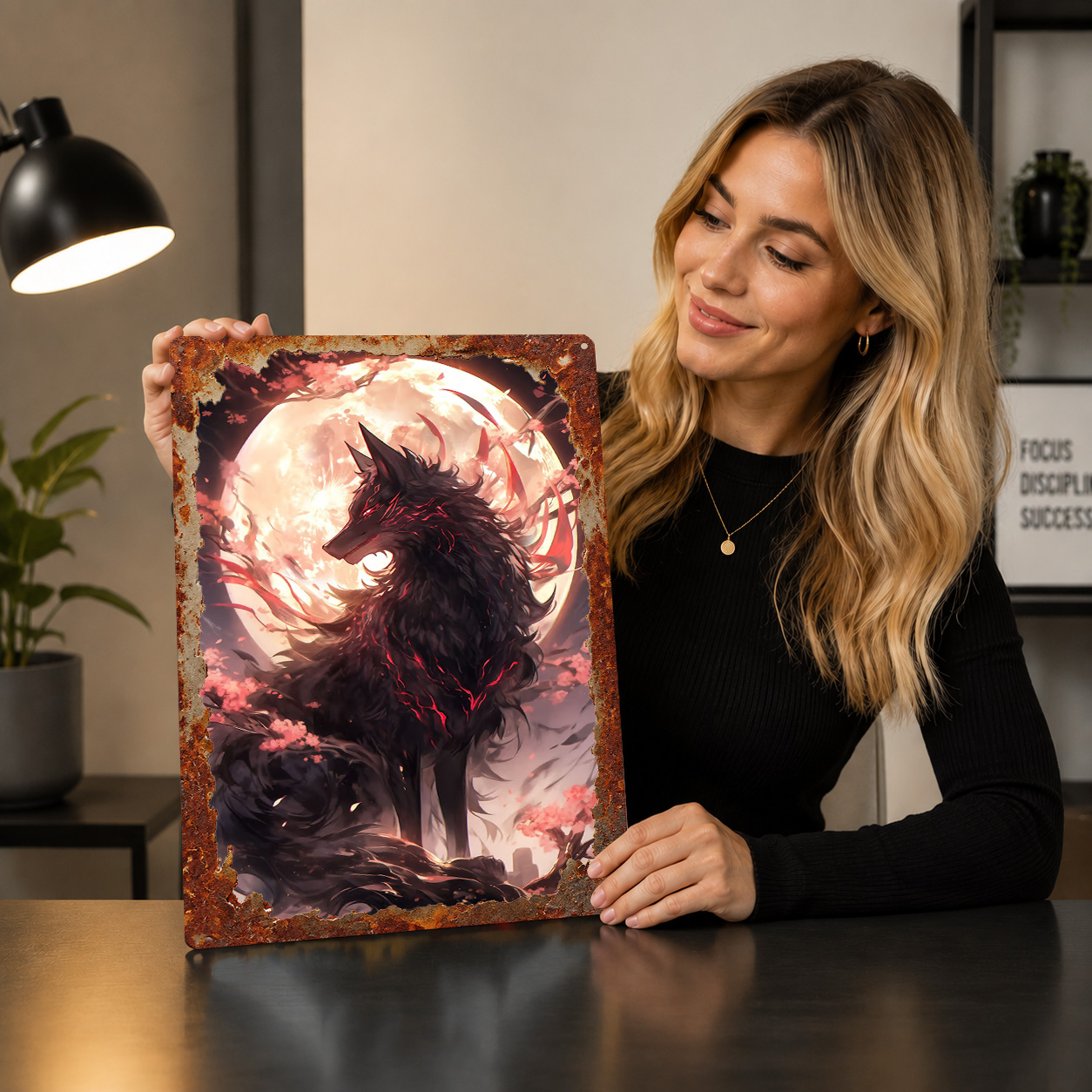 Black Sakura Kitsune 3D Printe - đánh giá và giá Retro Gaming Desk
