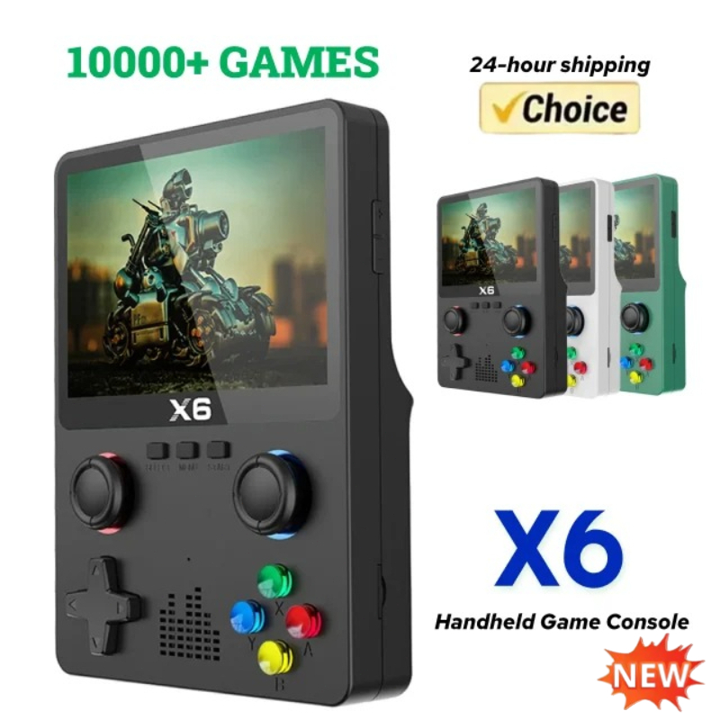 3.5/4'' IPS Screen X6 Retro Po - đánh giá và giá Retro Gaming X6