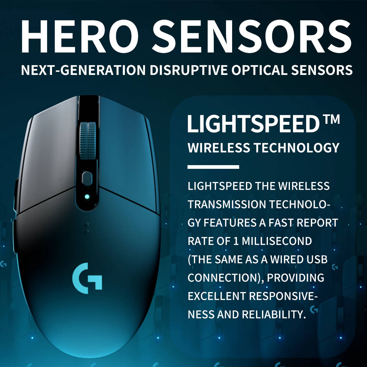 Logitech G304 LIGHTSPEED Wirel - đánh giá và giá Logitech Mouse G203