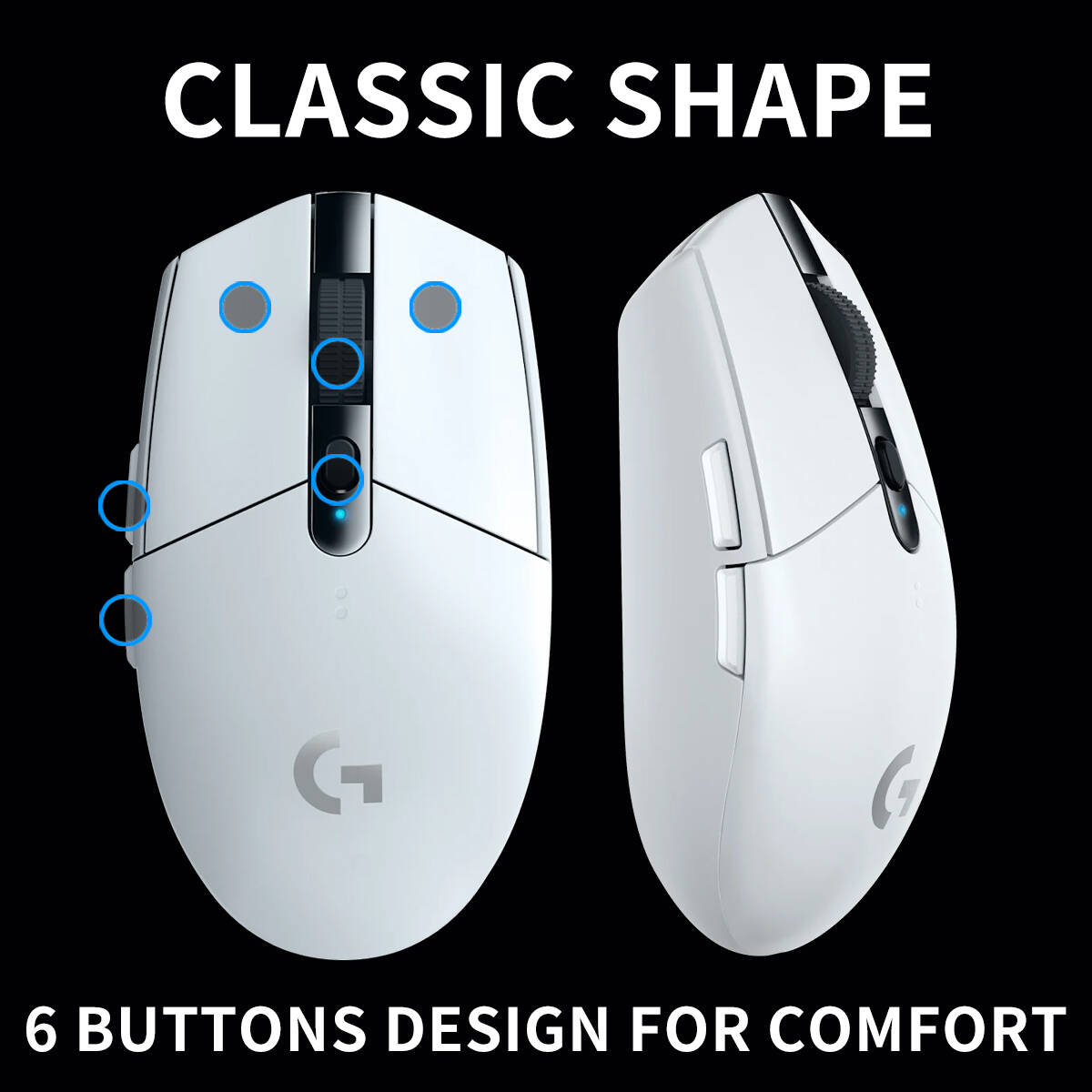 Logitech G304 LIGHTSPEED Wirel - đánh giá và giá Logitech Mouse G203