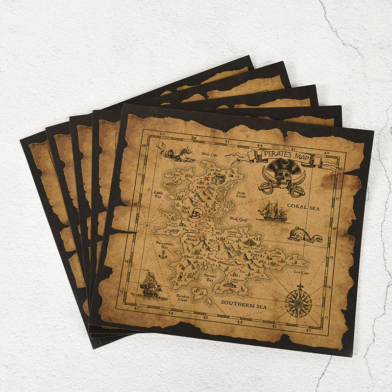 Pirate Adventure Treasure Hunt - đánh giá và giá Retro Gaming Decor