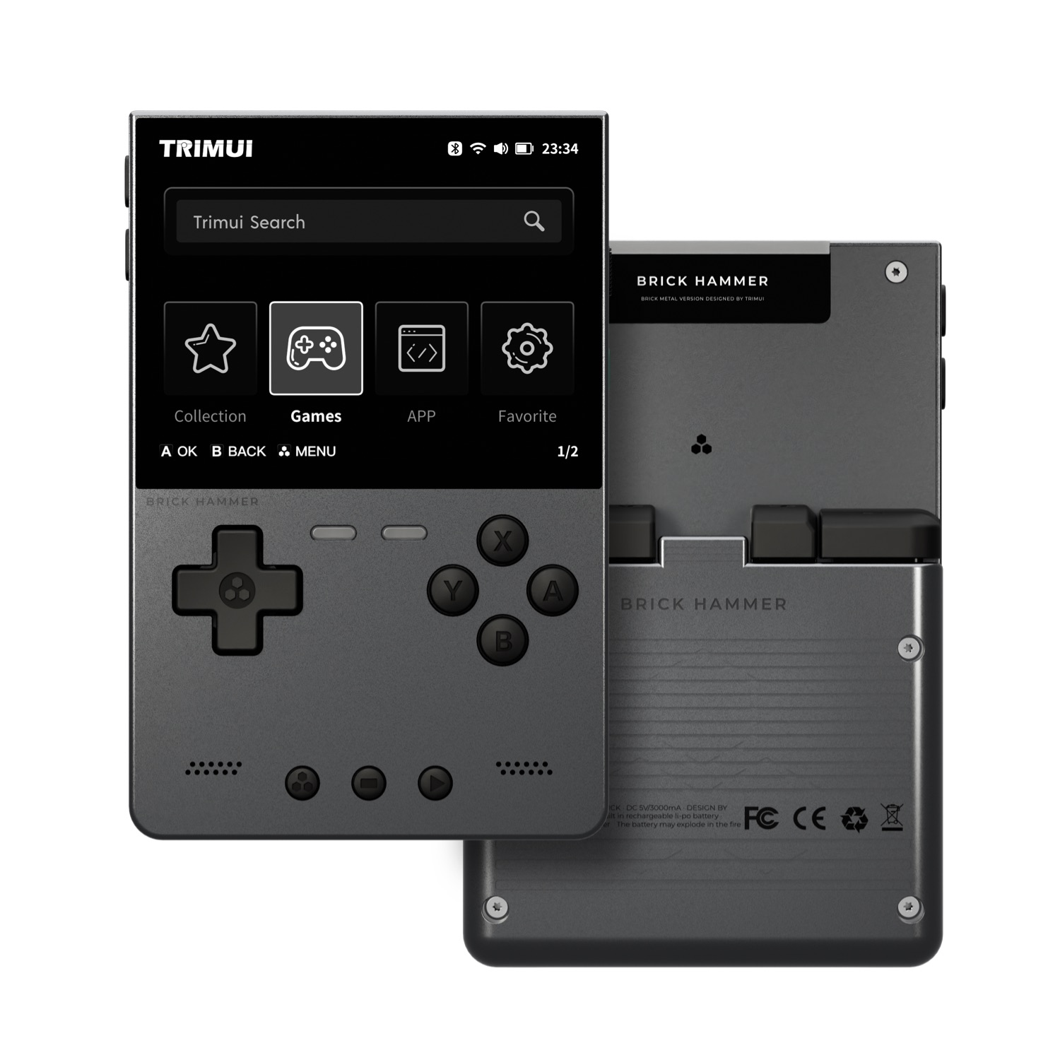 TRIMUI BRICK HAMMER Retro Hand - đánh giá và giá Retro Gaming Device Handheld