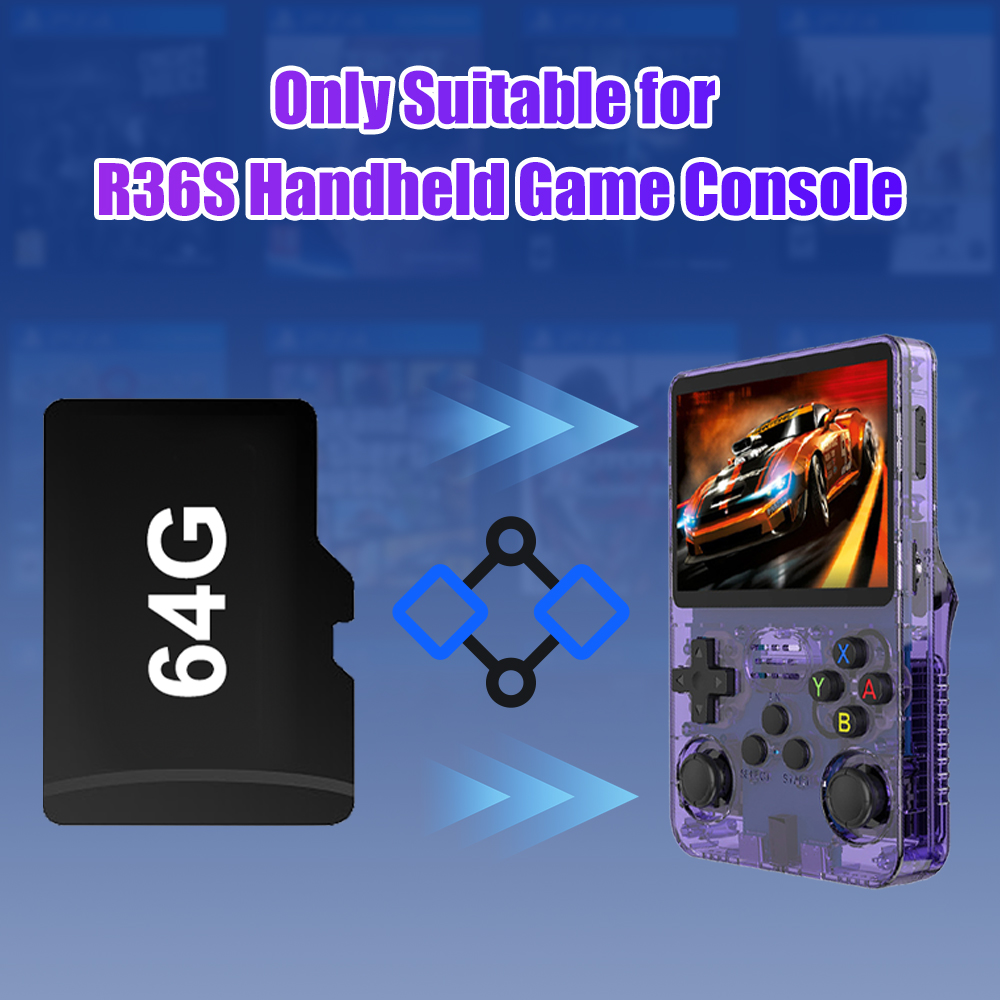 64G Game TF Card for R36S Vide - đánh giá và giá Retro Gaming R36S