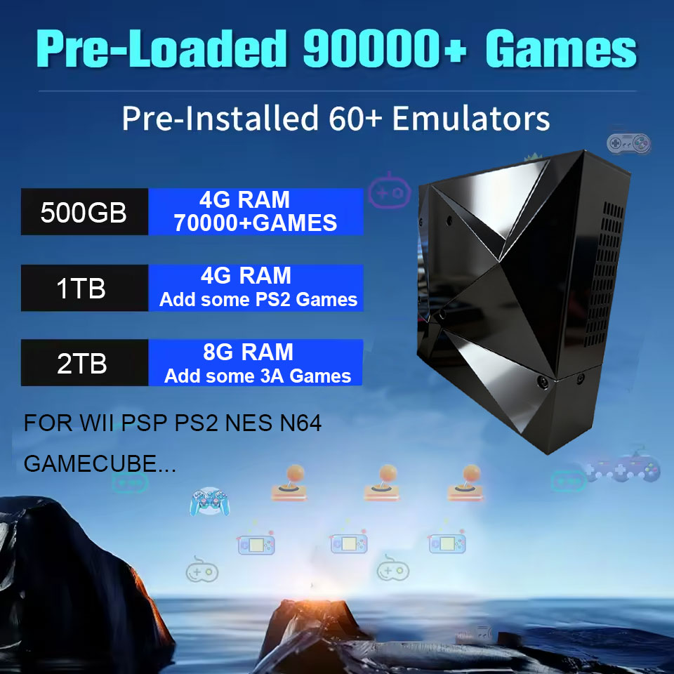 NEW 2TB Pico8 Retro Game Conso - đánh giá và giá Retro Gaming Batocera
