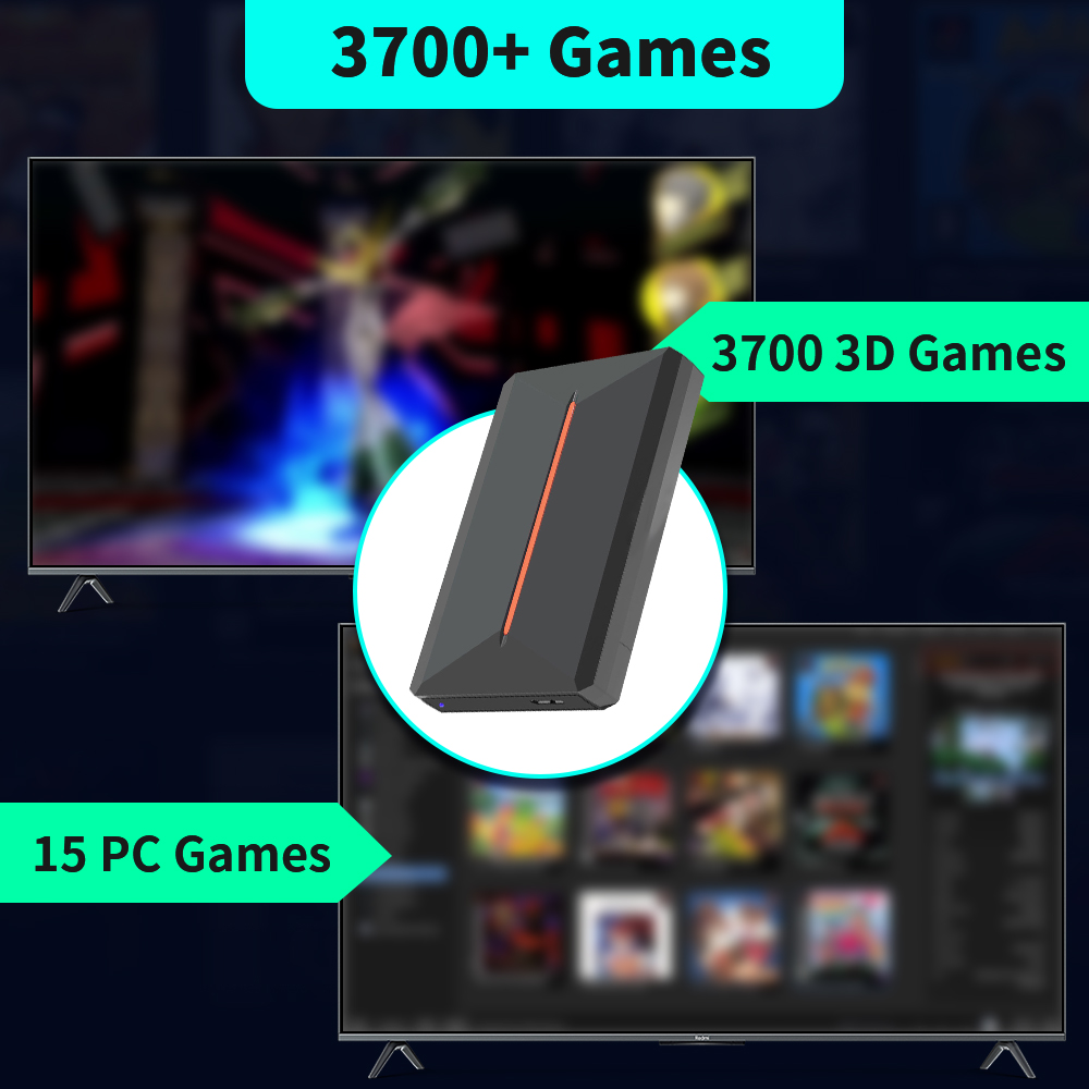 Launchbox OS 500GB Portable Ga - đánh giá và giá Retro Gaming Device Handheld