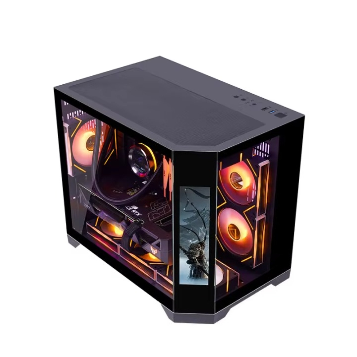 Without Fan New Design Mid-tow - đánh giá và giá Retro Gaming Pc Case
