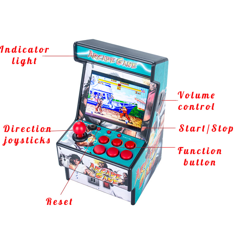 2.8-inch 16-bit Mini Handheld  - đánh giá và giá Retro Gaming X6
