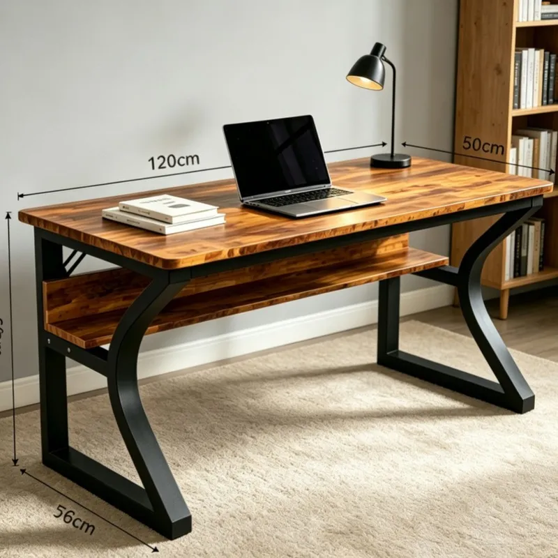 Retro Wrought Iron Computer De - đánh giá và giá Retro Gaming Desk