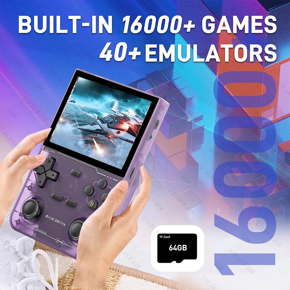3.5Inch IPS Screen K36 Retro P - đánh giá và giá Retro Gaming Device Handheld