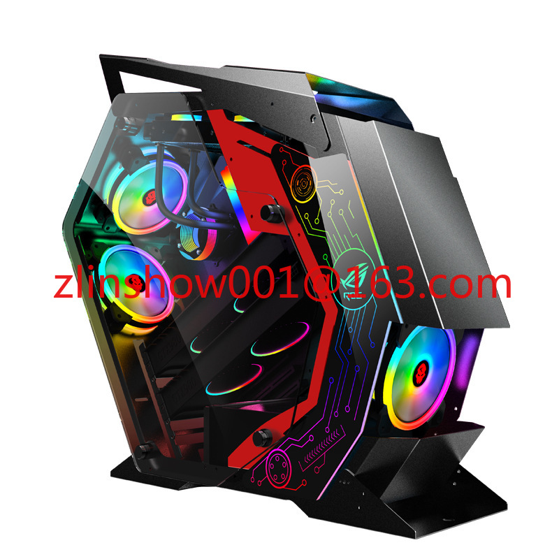 Internet cafe glass water cool - đánh giá và giá Retro Gaming Pc Case