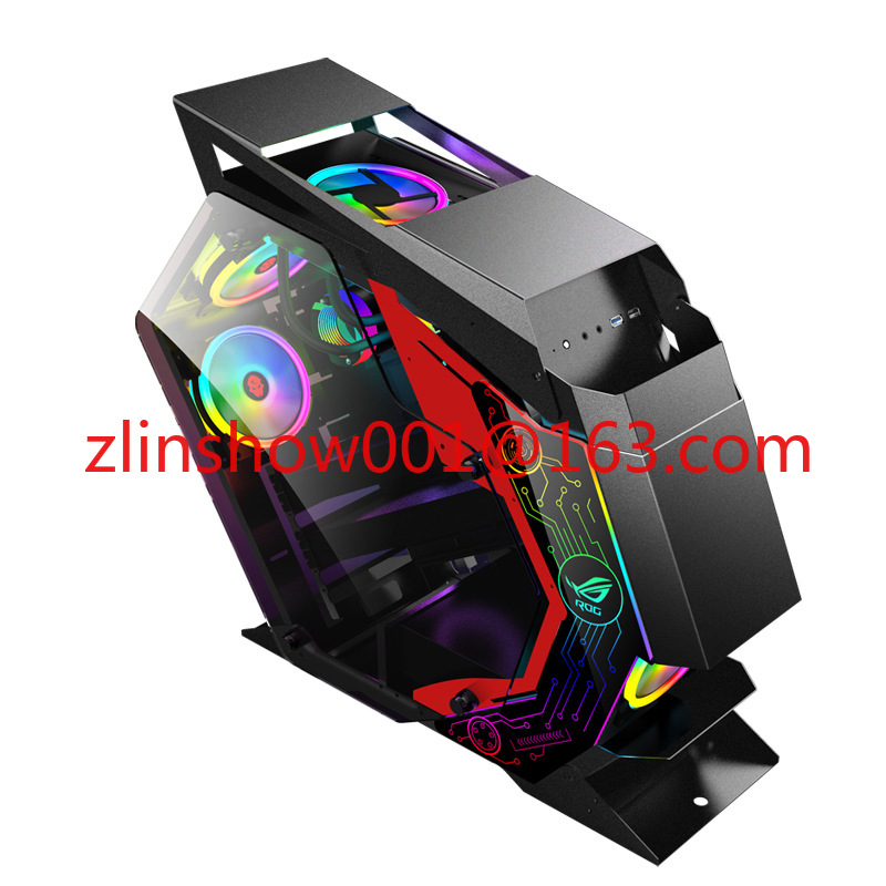 Internet cafe glass water cool - đánh giá và giá Retro Gaming Pc Case
