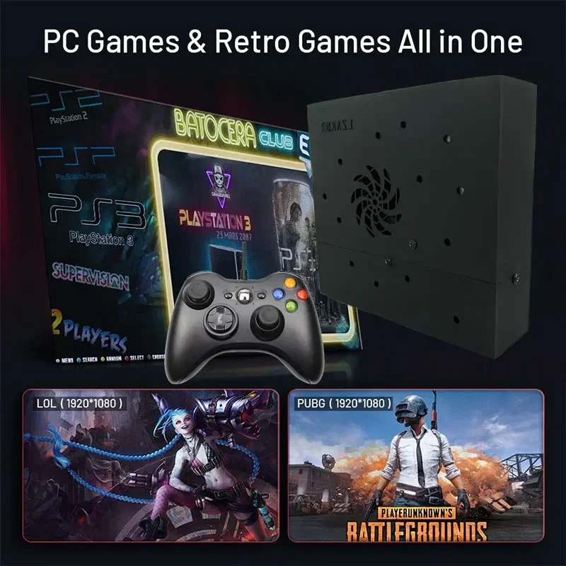 Retro Gaming Console 70000+ Ga - đánh giá và giá Retro Gaming Batocera