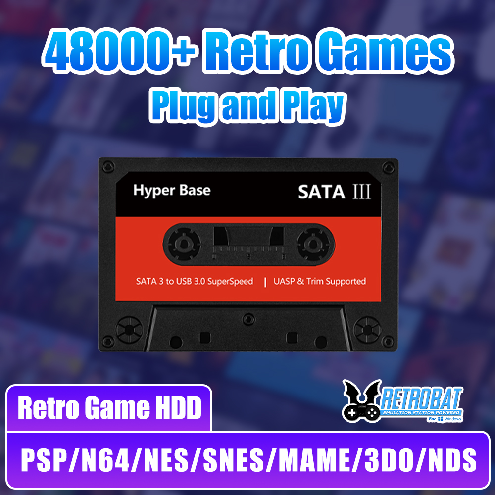 Batocera 500G Game Hard Drive  - đánh giá và giá Retro Gaming Batocera