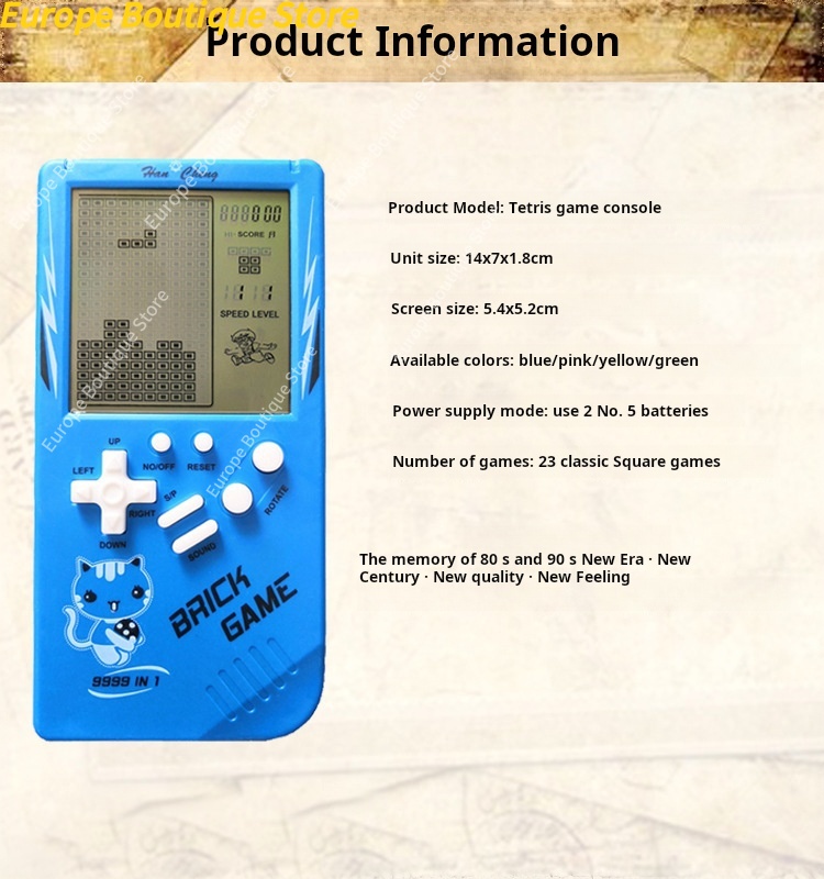 Large Screen Kids Handheld Gam - đánh giá và giá Retro Gaming Device Handheld