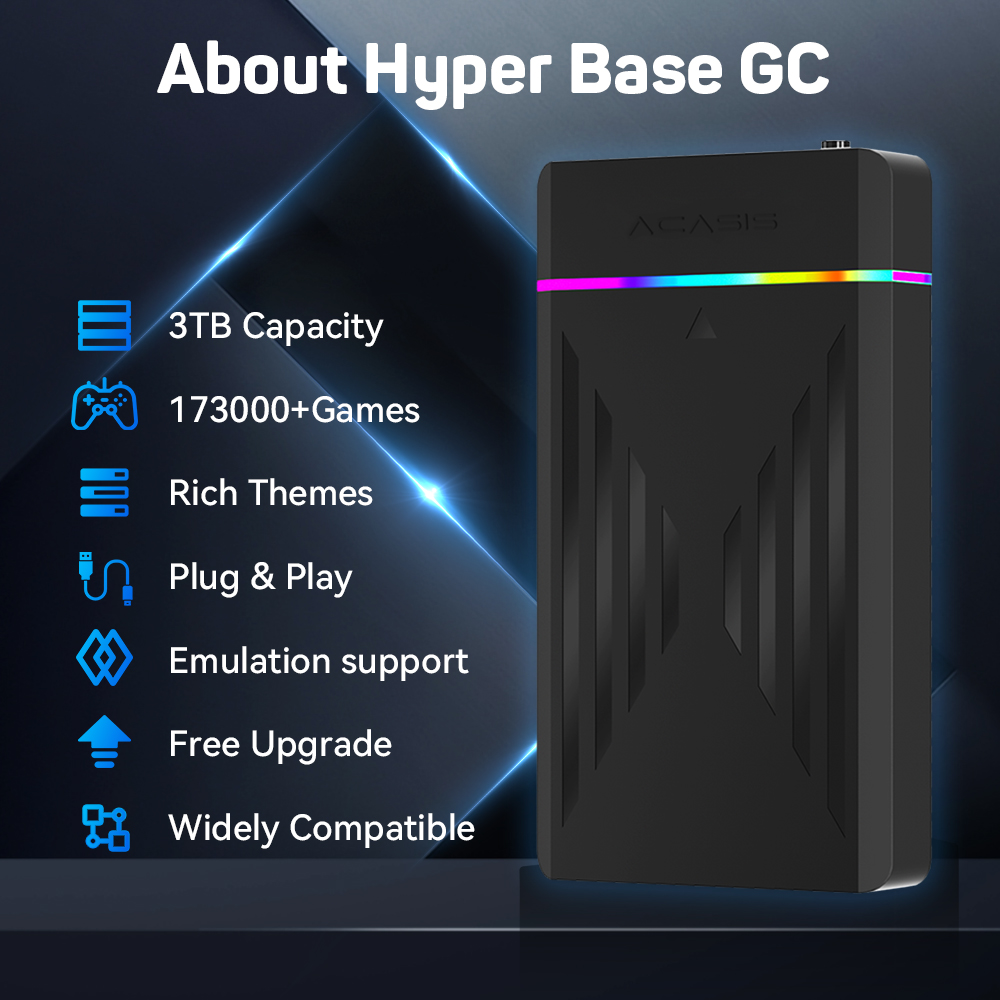 3TB Portable Gaming HDD Launch - đánh giá và giá Retro Gaming Device Handheld
