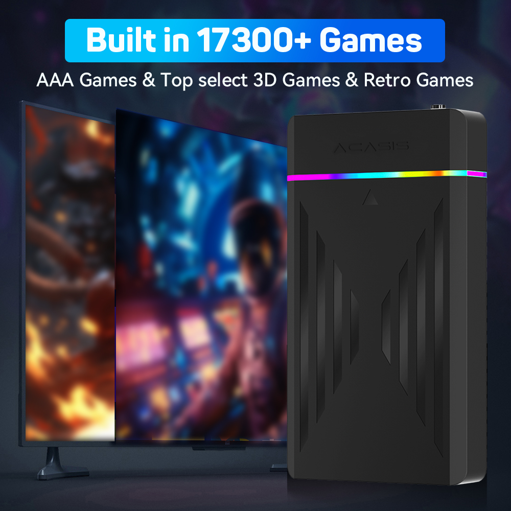 3TB Portable Gaming HDD Launch - đánh giá và giá Retro Gaming Device Handheld